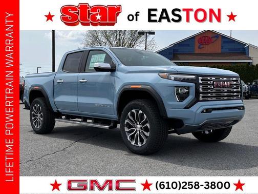 Blue 2026 GMC Canyon Denali