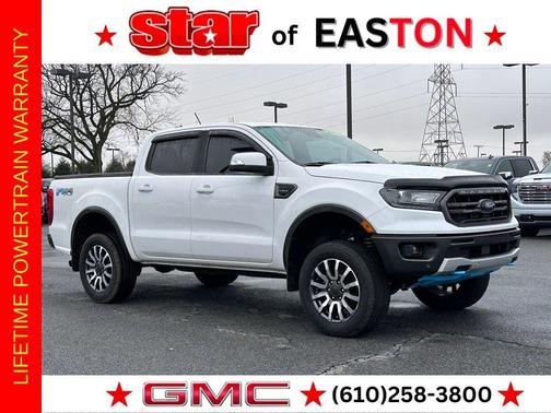 White 2019 Ford Ranger Lariat