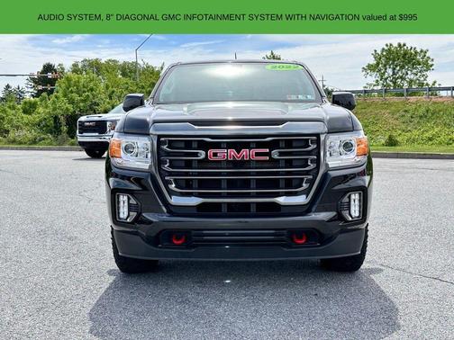 Black 2022 GMC Canyon AT4 w/Leather