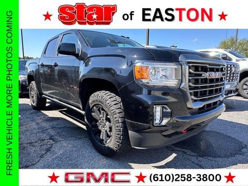 Black 2022 GMC Canyon AT4 w/Leather