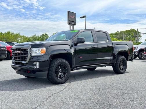 Black 2022 GMC Canyon AT4 w/Leather