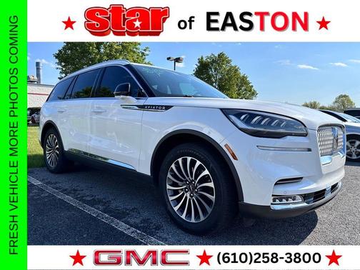 White 2021 Lincoln Aviator Reserve AWD