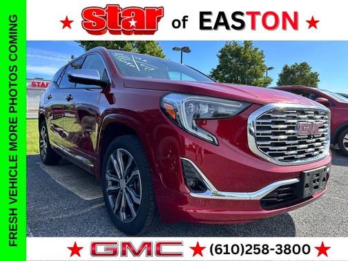 Red 2020 GMC Terrain Denali