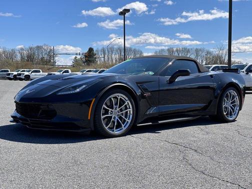 Black 2017 Chevrolet Corvette Grand Sport