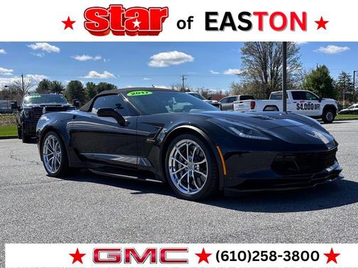 Black 2017 Chevrolet Corvette Grand Sport