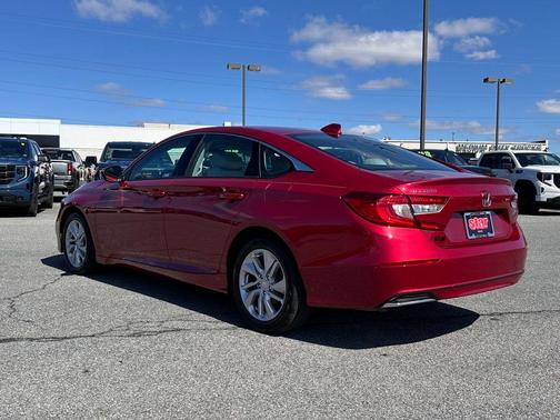 Red 2020 Honda Accord LX 1.5T
