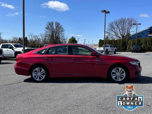 Red 2020 Honda Accord LX 1.5T