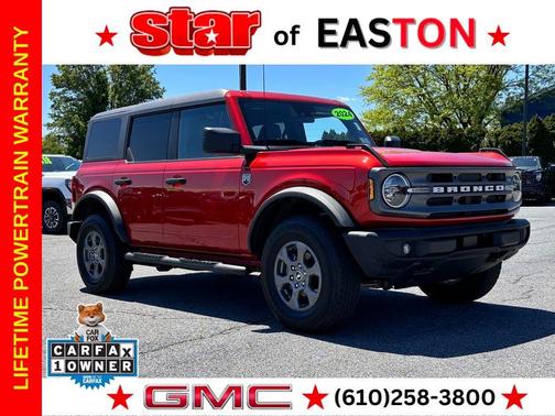 Red 2024 Ford Bronco Big Bend