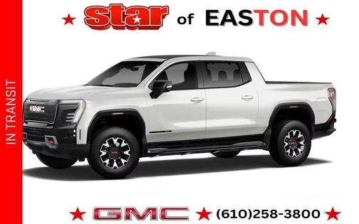 White 2026 GMC Sierra EV AT4