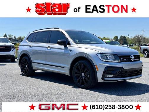 Pyrite Silver Metallic 2021 Volkswagen Tiguan 2.0T SE R-Line Black