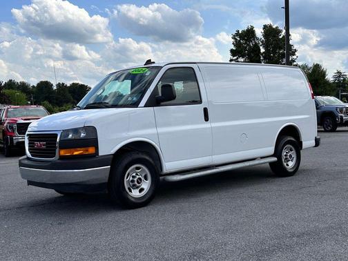 White 2024 GMC Savana 2500 Work Van