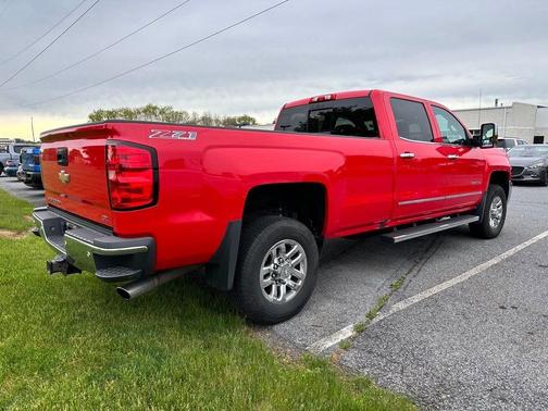 Red 2017 Chevrolet Silverado 3500 LTZ