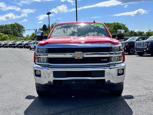 Red 2017 Chevrolet Silverado 3500 LTZ