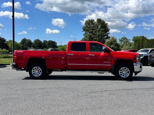 Red 2017 Chevrolet Silverado 3500 LTZ