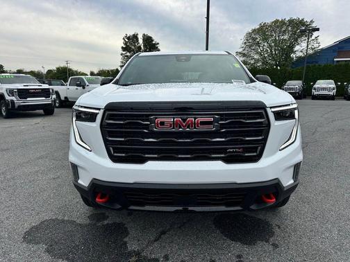 White 2026 GMC Acadia AT4