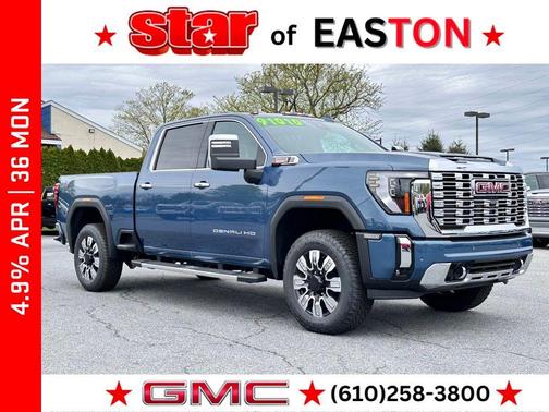 Blue 2026 GMC Sierra 2500 Denali