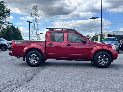 Red 2021 Nissan Frontier PRO-4X