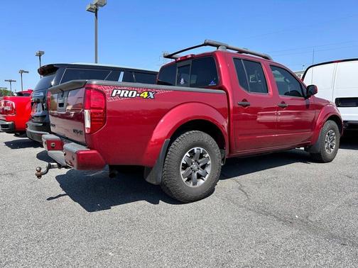 Red 2021 Nissan Frontier PRO-4X
