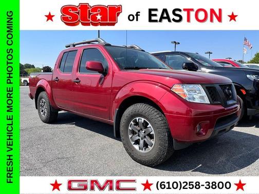 Red 2021 Nissan Frontier PRO-4X