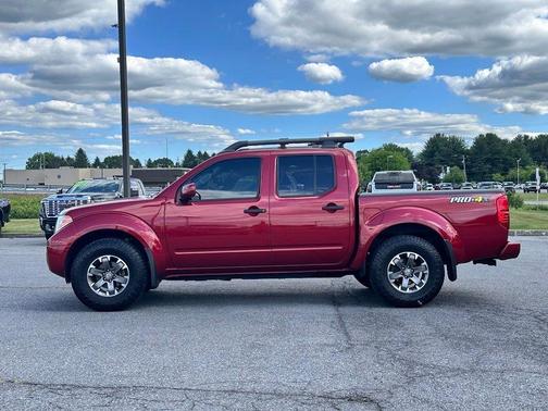 Red 2021 Nissan Frontier PRO-4X