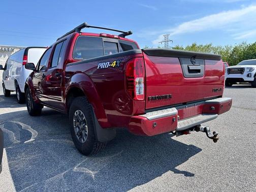 Red 2021 Nissan Frontier PRO-4X