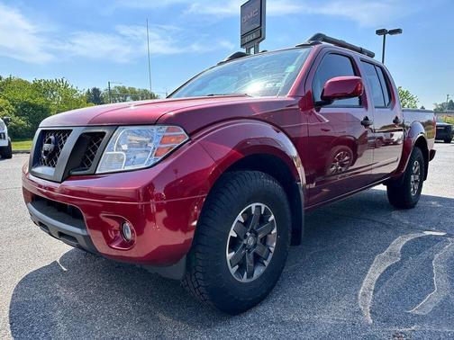 Red 2021 Nissan Frontier PRO-4X