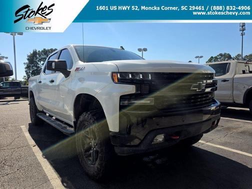 Summit White 2021 Chevrolet Silverado 1500 LT Trail Boss