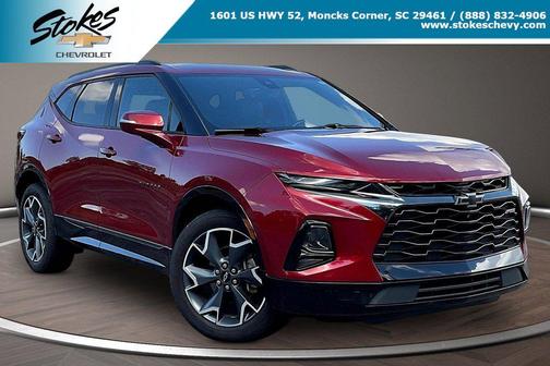 Cajun Red Tintcoat 2020 Chevrolet Blazer RS