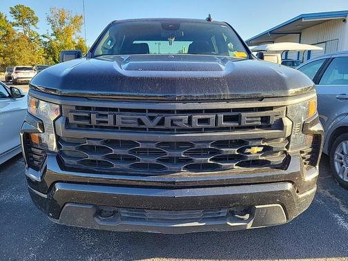 Black 2023 Chevrolet Silverado 1500 Custom