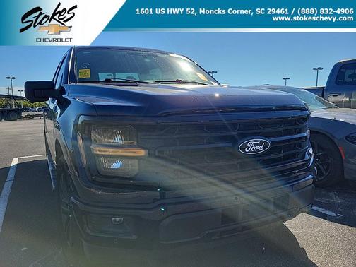 Antimatter Blue Metallic 2025 Ford F-150 XLT