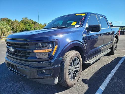 Antimatter Blue Metallic 2025 Ford F-150 XLT