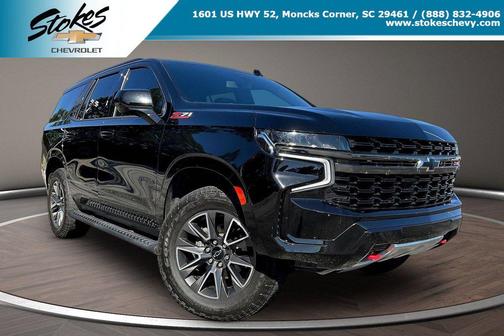 Black 2021 Chevrolet Tahoe 4WD Z71