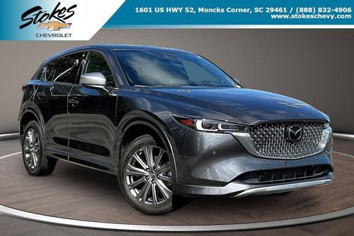 Machine Gray Metallic 2024 Mazda CX-5 2.5 Turbo Signature