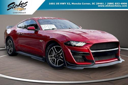 Rapid Red Metallic Tinted Clearcoat 2022 Ford Mustang GT Premium