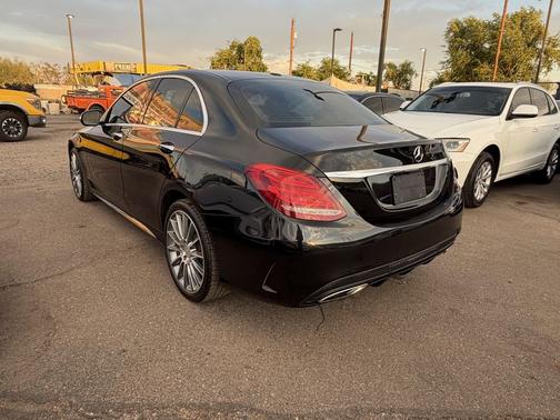 Black 2015 Mercedes-Benz C-Class C 300 4MATIC Luxury