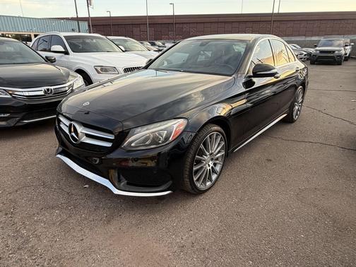 Black 2015 Mercedes-Benz C-Class C 300 4MATIC Luxury
