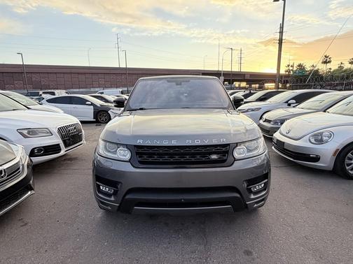 Gray 2016 Land Rover Range Rover Sport 5.0L Supercharged Dynamic