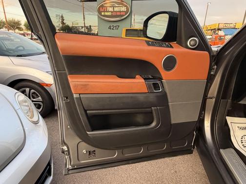 Gray 2016 Land Rover Range Rover Sport 5.0L Supercharged Dynamic