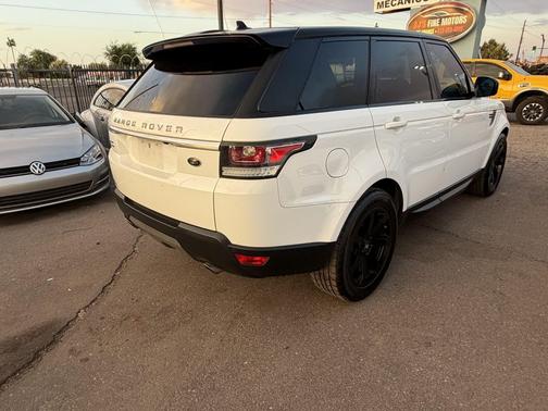 White 2015 Land Rover Range Rover Sport Supercharged HSE