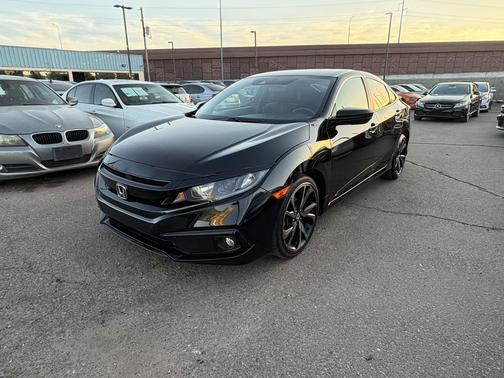 Crystal Black Pearl 2021 Honda Civic Sport