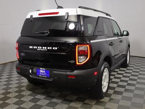 SHADOW BLACK 2025 Ford Bronco Sport HERITAGE