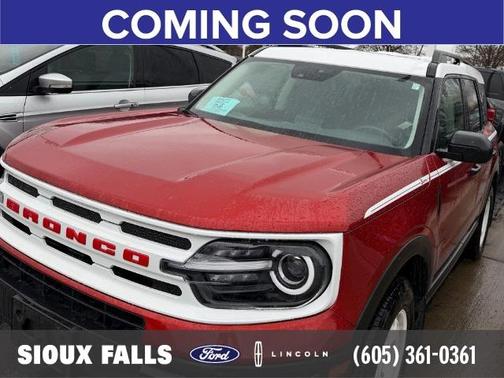 HOT PEPPER RED METALLIC TC 2024 Ford Bronco Sport HERITAGE