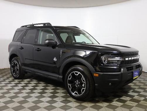 SHADOW BLACK 2025 Ford Bronco Sport OUTER BANKS