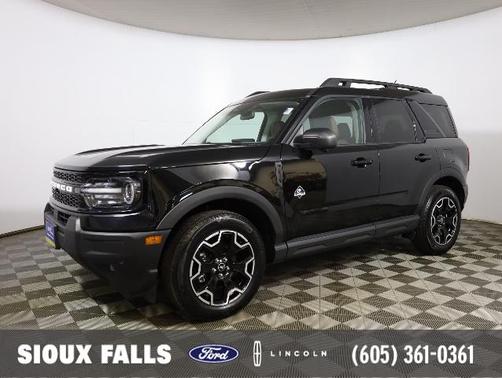 SHADOW BLACK 2025 Ford Bronco Sport OUTER BANKS