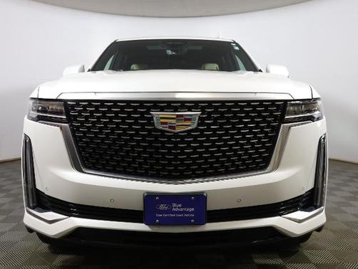 White 2023 Cadillac Escalade PREMIUM LUXURY
