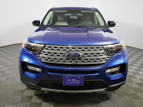 ATLAS BLUE METALLIC 2021 Ford Explorer LIMITED