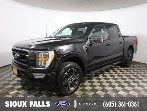 AGATE BLACK METALLIC 2022 Ford F-150 XL