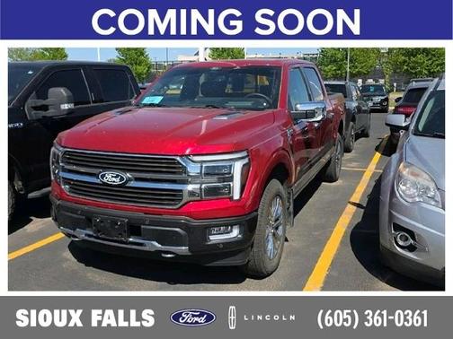 RAPID RED MET TINTED CC 2024 Ford F-150 KING RANCH