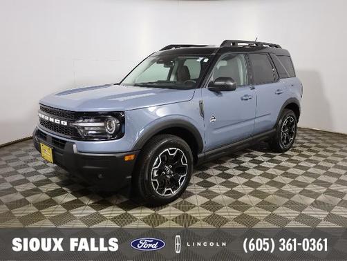 AZURE GRAY METALLIC TRI-COA 2025 Ford Bronco Sport OUTER BANKS