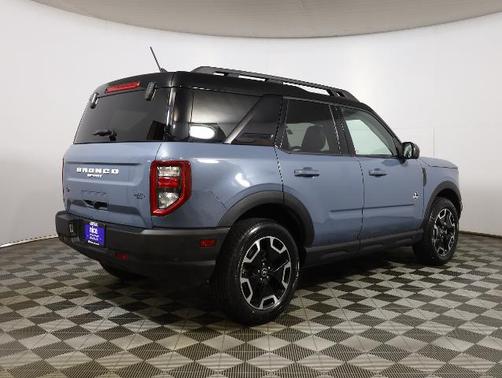 AZURE GRAY METALLIC TRI-COA 2024 Ford Bronco Sport OUTER BANKS